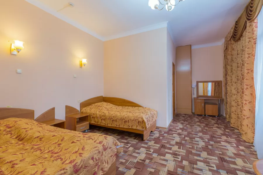 Студия в корпусе Горный в санатории Нарзан в городе Кисловодске - фотография