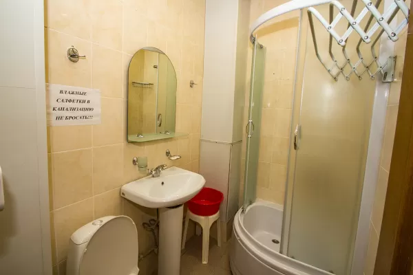 Двухместный номер стандарт в корпусе Центральный в санатории Нарзан в городе Кисловодске - фотография