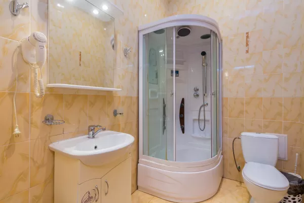 Студия в корпусе Курортный в санатории Нарзан в городе Кисловодске - фотография