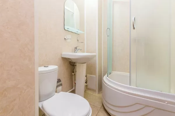 Одноместный номер стандарт в корпусе Горный в санатории Нарзан в городе Кисловодске - фотография