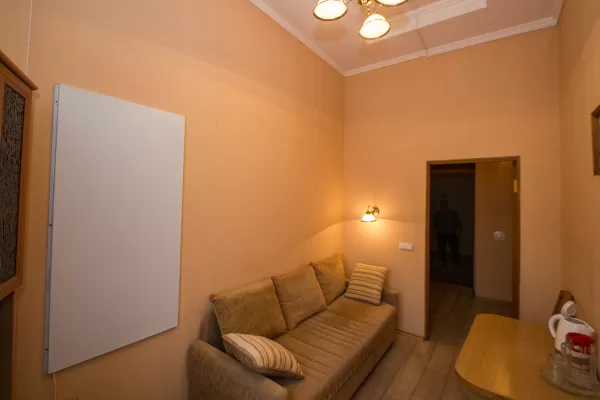 Студия в корпусе Центральный в санатории Нарзан в городе Кисловодске - фотография