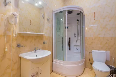 Студия в корпусе Курортный в санатории Нарзан в городе Кисловодске - фотография