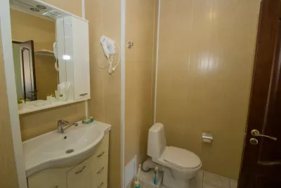 Люкс трехкомнатный в корпусе Центральный в санатории Нарзан в городе Кисловодске - фотография