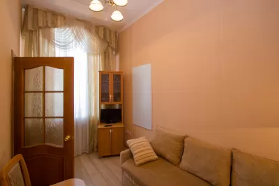 Студия в корпусе Центральный в санатории Нарзан в городе Кисловодске - фотография